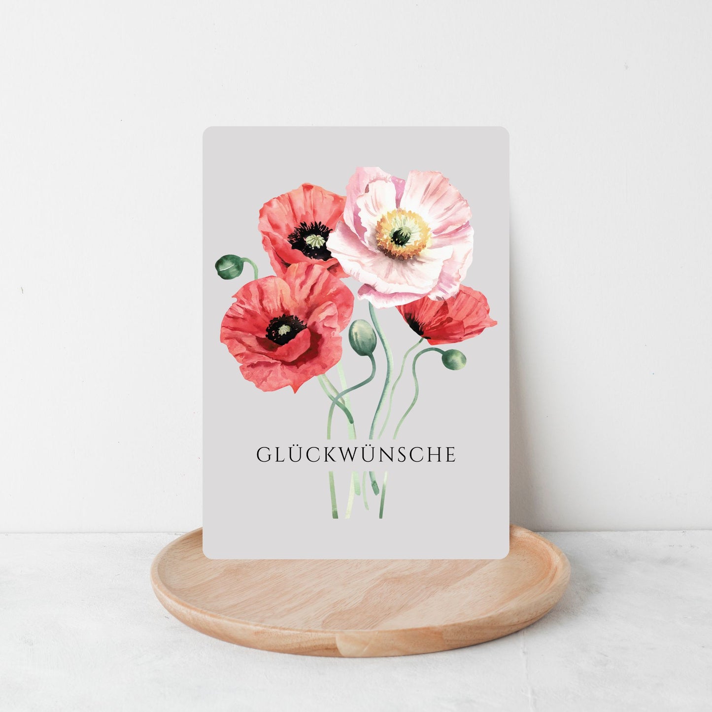 Glückwünsche Mohn (5010)
