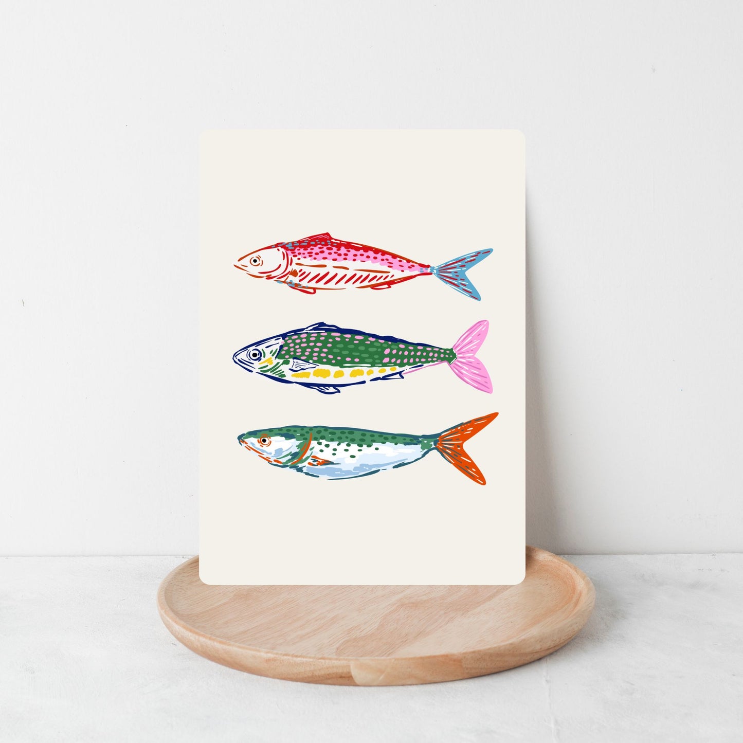 Fisch Postkarte (5058)